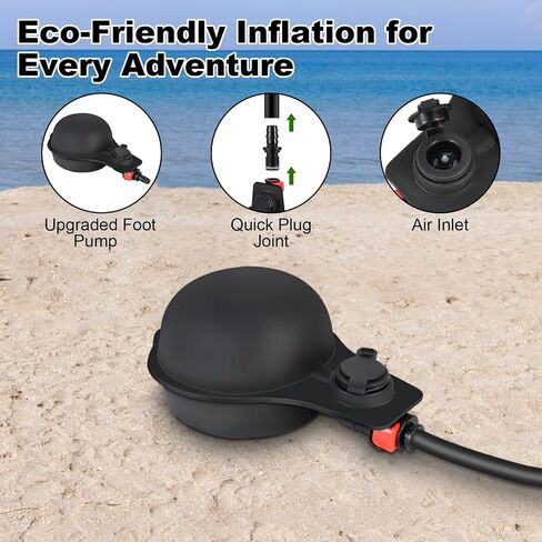 Portable Shower for Camping, 5 Gal/20L Solar Heating Camp Shower Bag with Foot Pump,Outdoor Shower with Portable Shower Head & Sprayer,Travel Gear for Beach,Overlanding,Pet Cleaning in Saudi Arabia