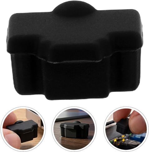 TEHAUX 100pcs Silicone Ethernet Port Dust Plug for Rj45 Computer Network Interface and Servers, Soft Reusable Dust Protection Caps, Protective Stopper Cover for Home Network Upgrades in Saudi Arabia