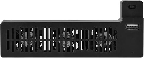 Yctze External USB Cooling Fan for X, Portable Side Mounted Cooler, Heat Reducing for Enhanced Gaming Experience in Saudi Arabia