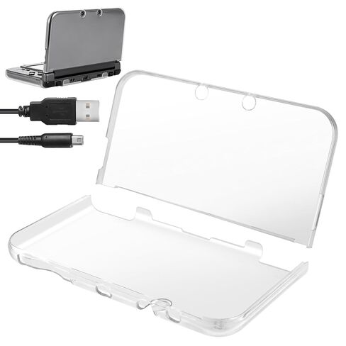 New 3DS XL Case - FiiMan Clear Crystal Transparent Hard Shell Protective Case in Saudi Arabia