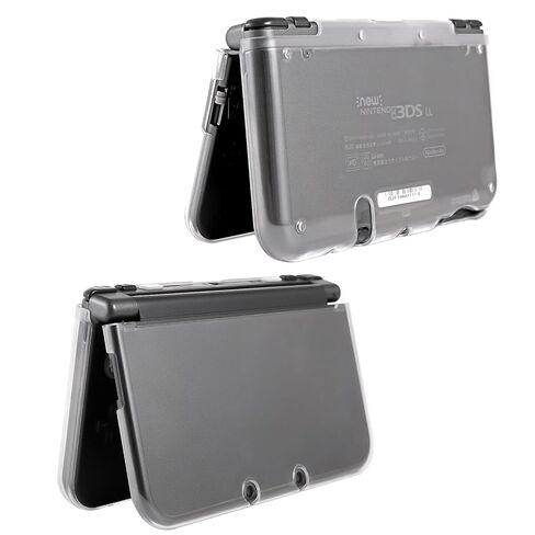 New 3DS XL Case - FiiMan Clear Crystal Transparent Hard Shell Protective Case in Saudi Arabia