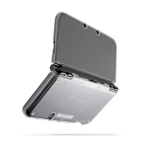 New 3DS XL Case - FiiMan Clear Crystal Transparent Hard Shell Protective Case in Saudi Arabia