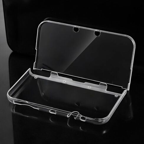 New 3DS XL Case - FiiMan Clear Crystal Transparent Hard Shell Protective Case in Saudi Arabia