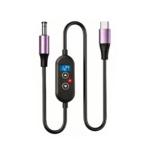 Universally Type C to DC5525 5521 Converter Cable PD140W for Multiple Electronics and Chargers Voltages in Saudi Arabia