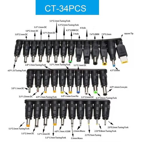 Universally Type C to DC5525 5521 Converter Cable PD140W for Multiple Electronics and Chargers Voltages in Saudi Arabia