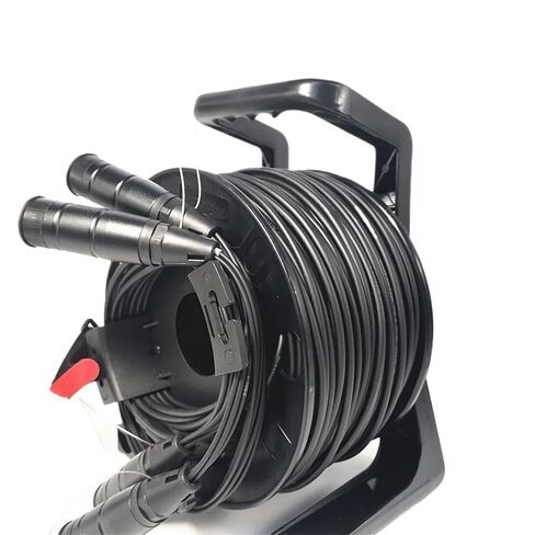 TPU Armored 12-Core Singlemode Fiber Cable(12-core SC-SC 400m) in Kuwait