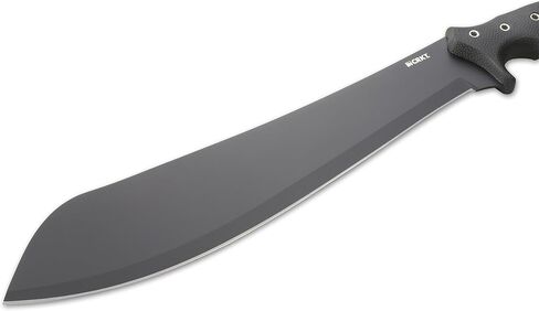 CRKT Halfachance Fixed Blade Parang Machete: 18 Inch Black Powder Coated Carbon Steel Parang Style Blade with Nylon Sheath for Survival, Hunting & Camping K920KKP in Kuwait