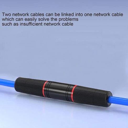 IP67 Waterproof RJ45 Coupler, Shielded Rainproof Ethernet Coupler for CAT6/CAT5E/CAT5 Ethernet Cable, Pack of 5 in Kuwait