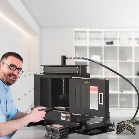 محرك الأقراص الصلبة DupliM HDD Demolisher، محرك الأقراص الصلبة المدمر، تدمير محركات الأقراص الثابتة SATA IDE SAS SCSI مقاس 2.5 بوصة و3.5 بوصة in Kuwait