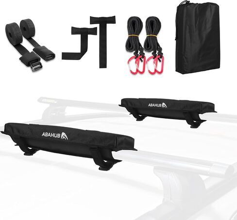 Abahub Soft Roof Rack Pads System for Surfboard, Kayak, Canoe 30 Inch in Saudi Arabia