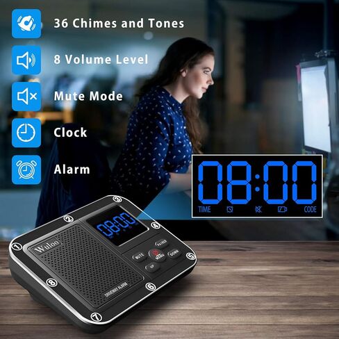 Solar Driveway Alarm Wireless Outside 1800ft Range, Outdoor Motion Sensor & Detector Driveway Alert System with Rechargeable Battery/Weatherproof/Mute Mode(1&1-Brown) in Saudi Arabia