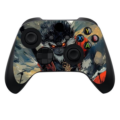 PlayVital Fallen Wukong Custom Vinyl Skins for Xbox Core Wireless Controller, Wrap Decal Cover Stickers for Xbox Series X Console Controller in Kuwait