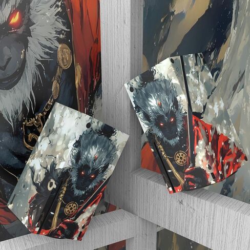 PlayVital Fallen Wukong Custom Vinyl Skins for Xbox Core Wireless Controller, Wrap Decal Cover Stickers for Xbox Series X Console Controller in Kuwait