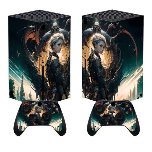 PlayVital Dragon Vision Custom Vinyl Skins for Xbox Core Wireless Controller, Wrap Decal Cover Stickers for Xbox Series X Console Controller in Kuwait