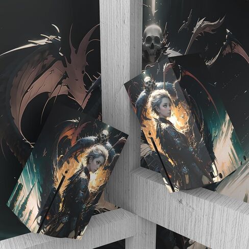 PlayVital Dragon Vision Custom Vinyl Skins for Xbox Core Wireless Controller, Wrap Decal Cover Stickers for Xbox Series X Console Controller in Kuwait