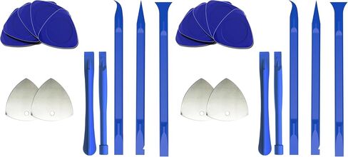 Repair Tools Kit for iPhone iPad MacBook Nintendo Switch PS4 Xbox Laptop - 5 Universal Triangle pry bar + 2 Spudger + 3 Big Spudger + 2 Metal Triangular spudgers(0.91") in Saudi Arabia