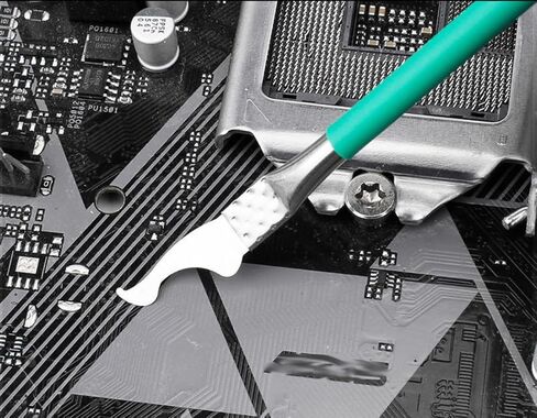 Metal Spudger Set, 19 Pieces IC Chip Repair Tools with Thin Blade CPU Remover, BGA Maintenance Knife, Electronics Opening Pry Tool Kit for Phone, Laptop, LCD, Tablet in Kuwait