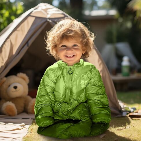 T40 Toddler Sleeping Bags Boys Girls | Ages 2-4 | Puffy Kids Sleeping Bag Camping Sleepovers |up to 46 in| Lightweight Compact Comfort for Indoor Outdoor Machine Washable in Saudi Arabia