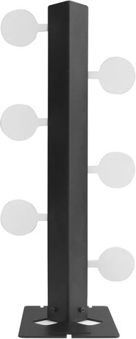 Atflbox The Metal Swing Shooting Target Stand with 6 Steel Plates for Airsoft BB Guns Practise (Dueling Tree) in Saudi Arabia