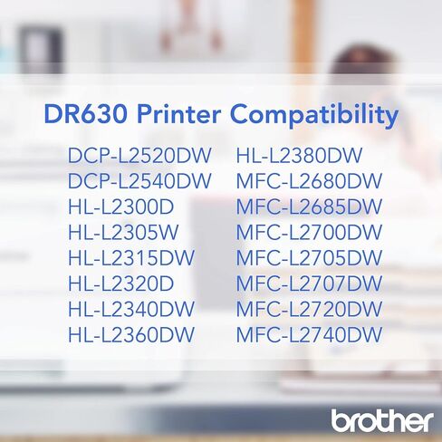 Brother Genuine-Drum DR630, Page Yields Approximately 12,000 Pages , Black in Saudi Arabia