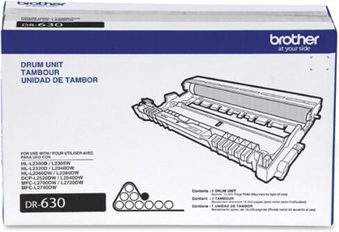 Brother Genuine-Drum DR630, Page Yields Approximately 12,000 Pages , Black in Saudi Arabia