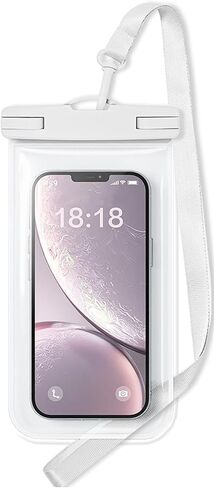 Waterproof Phone Pouch Compatible for iPhone for Galaxy 7in-1 Black | IPX8 Waterproof Case, Beach Travel Must Haves, Beach Essential, Dry Bag, 1 Pack, for iPhone 17/16/15/14/13/12 Pro Max in Saudi Arabia