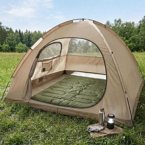 Lightweight 2-Person Outdoor Sleeping Bag, Suitable for Adults and Teens. Great for Camping, Backpacking and Hiking. Equipped with a Carry Bag, usable in Cold and Warm Weather. in Saudi Arabia