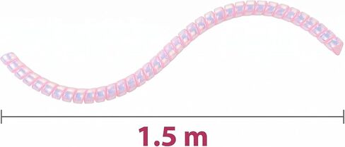 Cable Protector Animal Proof Wire Repair, Pink Cord Protector for Pets Headphone Saver Spiral Cable Wrap Strain Relief, Cord Sleeve for Phone Cable USB Date Cable in Saudi Arabia