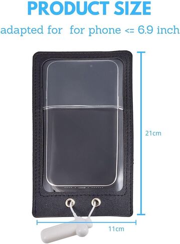 ZFD Reusable Anti-Camera Phone Pouch with Secure Closure - No Photography Allowed Bag for Muslim Wedding, Confidential Meetings, Concerts, Labs 50 Packs with Secure Closures in Saudi Arabia