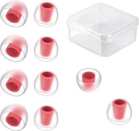 5 Pairs KBEAR 07 Ear Tips, KINBOOFI KZ ZS10 PRO Silicone IEM Eartips Earbuds for KZ ZST ZS10 PRO X AS10 AS24 ZSN ZSN PRO X ZSN PRO ZS10 PRO2 TANGZU WAN'ER CCZ DC02 DC01-PRO Wired Headphone（S/M/L） in Saudi Arabia