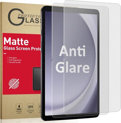 Ambison Matte Screen Protector for Samsung Galaxy Tab A11+/A9+ 11'', 2 Pack | Anti Glare, Anti Fingerprint, 9H Tempered Glass, Scratch Resistance Military-Grade, Bubble Free, Smooth as Silk in Saudi Arabia