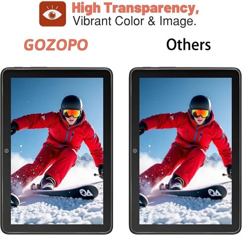2-Pack Screen Protector for 7 Kids Tablet 7 inch (2022 release) | 9H Tempered Glass Film, Bubble-Free Installation, HD Clear, Anti Scratch in Saudi Arabia