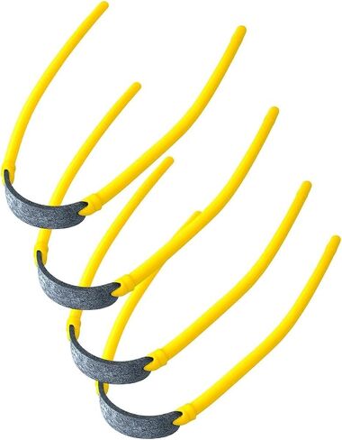 Slingshot Rubber Tubing Replacement Bands, Heavy Duty Wrist Rocket Replacement Bands, Sling Shot Rubberband Compatible for Hunting Catapults Outdoor Shooting Sports (6) in Saudi Arabia