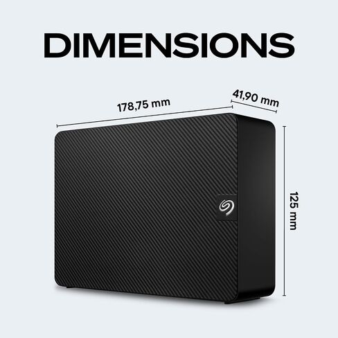 Seagate Expansion 24TB External Hard Drive HDD - USB 3.0, with Rescue Data Recovery Services (STKP24000400) in Saudi Arabia