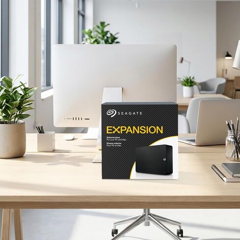 Seagate Expansion 24TB External Hard Drive HDD - USB 3.0, with Rescue Data Recovery Services (STKP24000400) in Saudi Arabia