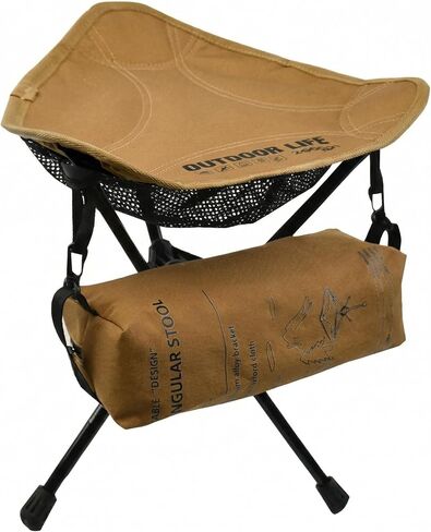 Swivel Camping Stool, 265 lb, 7075 Aluminum Alloy, 1000D Oxford | 7075 aluminum frame, 1000D Oxford seat, 265 lb capacity, and a 1.2 lb portable build for compact outdoor seating and travel. in Saudi Arabia