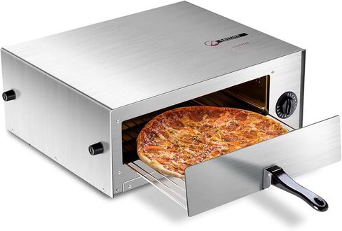 SIMOE Indoor Pizza Oven Countertop, 1450W | 30mins Timer, Multifunctional Electric Cooker, Handle & Removable Tray, Kitchen and Commercial Use in Saudi Arabia
