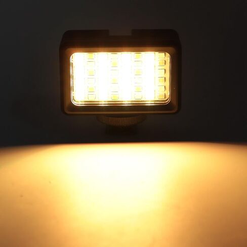 ضوء كاميرا LED 40 متر من Fabater، ضوء فيديو RGB محمول تحت الماء 2700K-5600K للغوص المباشر in Kuwait