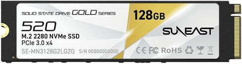 SUNEAST 128GB M.2 2280 PCIe 3.0 NVMe Gen3x4 SSD | Up to 1200MB/s Read, 950MB/s Write, 3D NAND Flash Internal Solid State Drive for Laptop & Desktop in Saudi Arabia