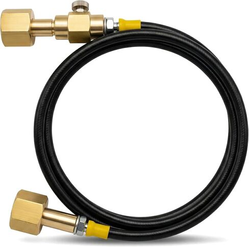 Co2 Tank Refill Adapter With High Pressure Hose,Fill Small Tanks from Larger Co2 Tanks in Saudi Arabia