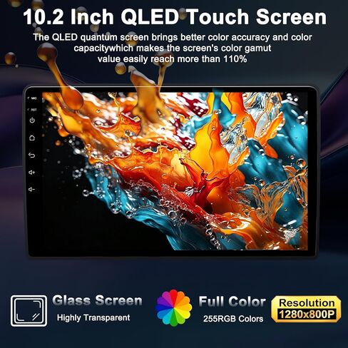 10.2" Car Radio Stereo for Honda Accord & Crosstour 2008-2013, Android 13 | 10.2 Inch IPS Touch Screen Android 13 64GB, Wireless CarPlay Android Auto, Plug and Play, 1080P Backup Camera, AM/FM Radio in Saudi Arabia