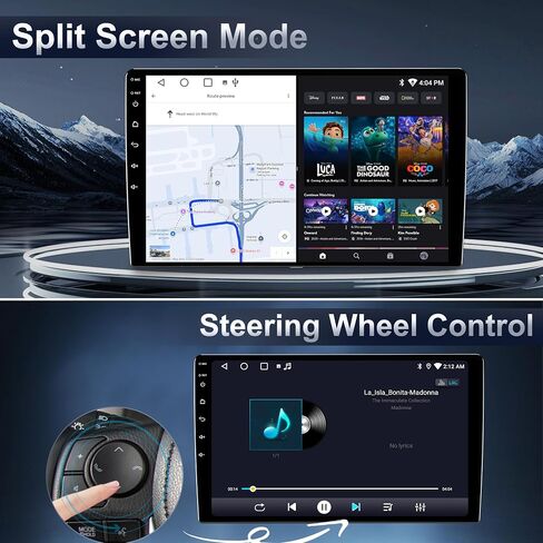 10.2" Car Radio Stereo for Honda Accord & Crosstour 2008-2013, Android 13 | 10.2 Inch IPS Touch Screen Android 13 64GB, Wireless CarPlay Android Auto, Plug and Play, 1080P Backup Camera, AM/FM Radio in Saudi Arabia
