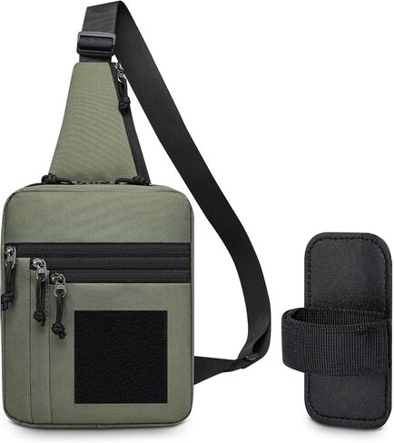CCW Sling Bag, Crossbody EDC Shoulder Bag with Holster | Adjustable Holster, Concealed Carry Design, CCW Storage, EDC Daily Use, Fits Men & Women in Saudi Arabia