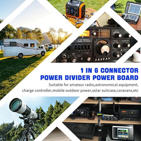 3 Out Power Splitter Distributor Source Strip Power Pole Distribution Block | 40Amp 1 in 3 out Connector Power Divider Power Board in Saudi Arabia