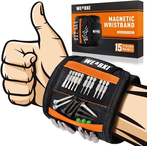 WEARXI Stocking Stuffers for Men Adults, Magnetic Wristband Gifts for Men | Mens Dad Birthday Gifts for Christmas White Elephant, Mens Stocking Stuffers for Men/Him/Adults/Husband, Cool Gadgets in Saudi Arabia