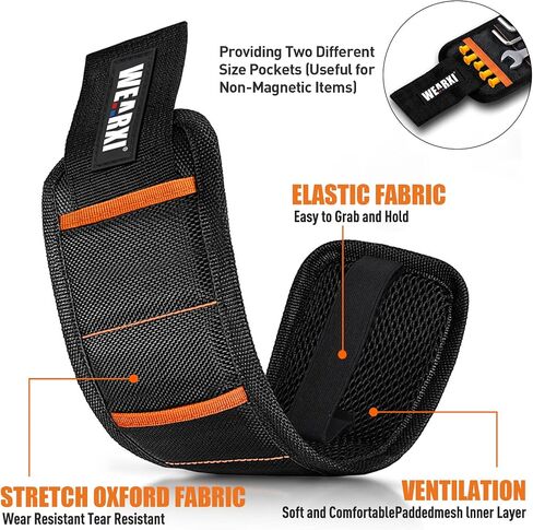 WEARXI Stocking Stuffers for Men Adults, Magnetic Wristband Gifts for Men | Mens Dad Birthday Gifts for Christmas White Elephant, Mens Stocking Stuffers for Men/Him/Adults/Husband, Cool Gadgets in Saudi Arabia