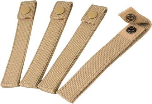 Molle Straps with Snap, Tactical Molle Strap Molle Panel Straps Accessories | 4 inch 6 inch Military Backpack Molle Accessories Snap Strap, Small Outdoor Molle Connectors in Saudi Arabia