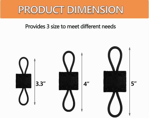 15 Pack Molle Attachments, Molle Webbing Binding Ribbon, Tactical Gear Holder Clip, Backpack Accessories, Molle Web Dominator Elastic Strings Buckle, Multipurpose Tactical Bag Accessories in Saudi Arabia