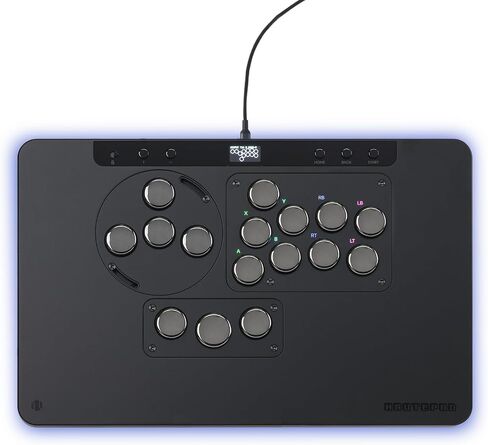 عصا أركيد للتحكم بدون ذراع: سلسلة Arcade Stick X مع مفتاح قفل RGB المحيط ومفتاح قفل البطولة، ملف تعريف منخفض X1 مع مفاتيح محرك الرياح، وحدة تحكم بدون رافعة للتبديل، الكمبيوتر الشخصي، PS4 in Kuwait