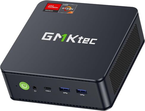 GMKtec M6 Ultra Mini PC Gaming Ryzen 7640HS 16GB RAM DDR5 1TB SSD | USB4، Dual 2.5G LAN، WiFi 6E، شاشة عرض ثلاثية 4K، أجهزة كمبيوتر صغيرة للألعاب والمكتب والمنزل in Kuwait